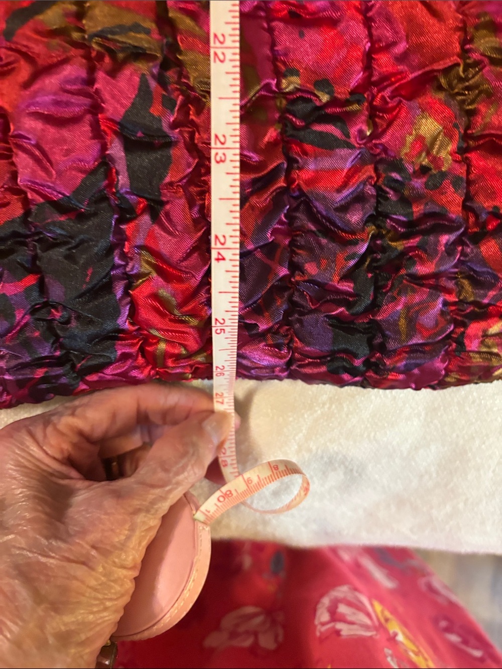 Ruby Rd. Quilted Jacket in Fuchsia, Purple & Gold - Picture 9 of 9